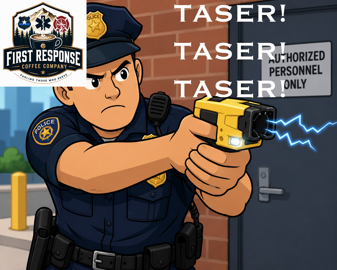 Taser! Taser! Taser! (Cinnamon Hazelnut)