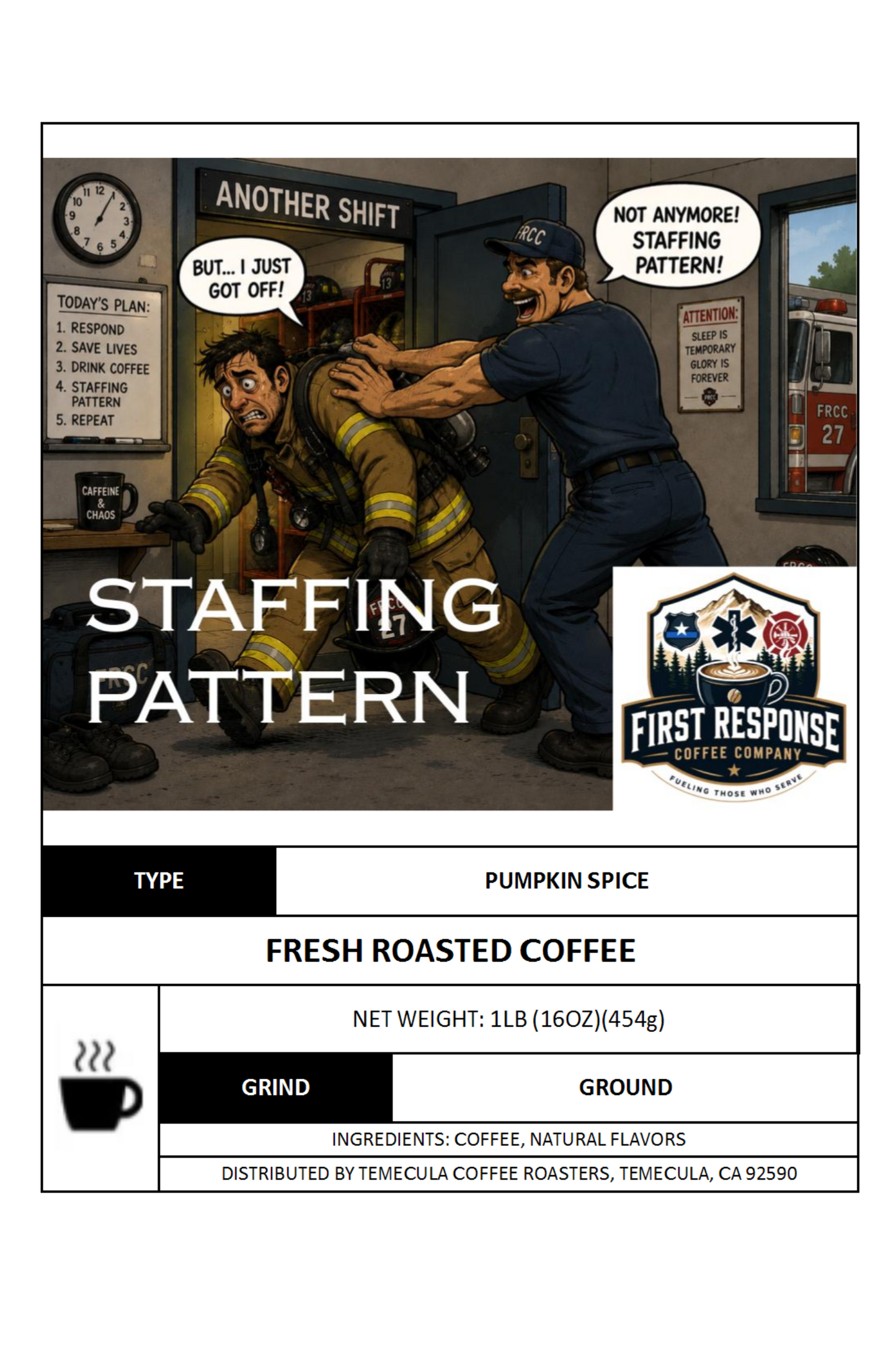 Staffing Pattern (Pumpkin Spice)