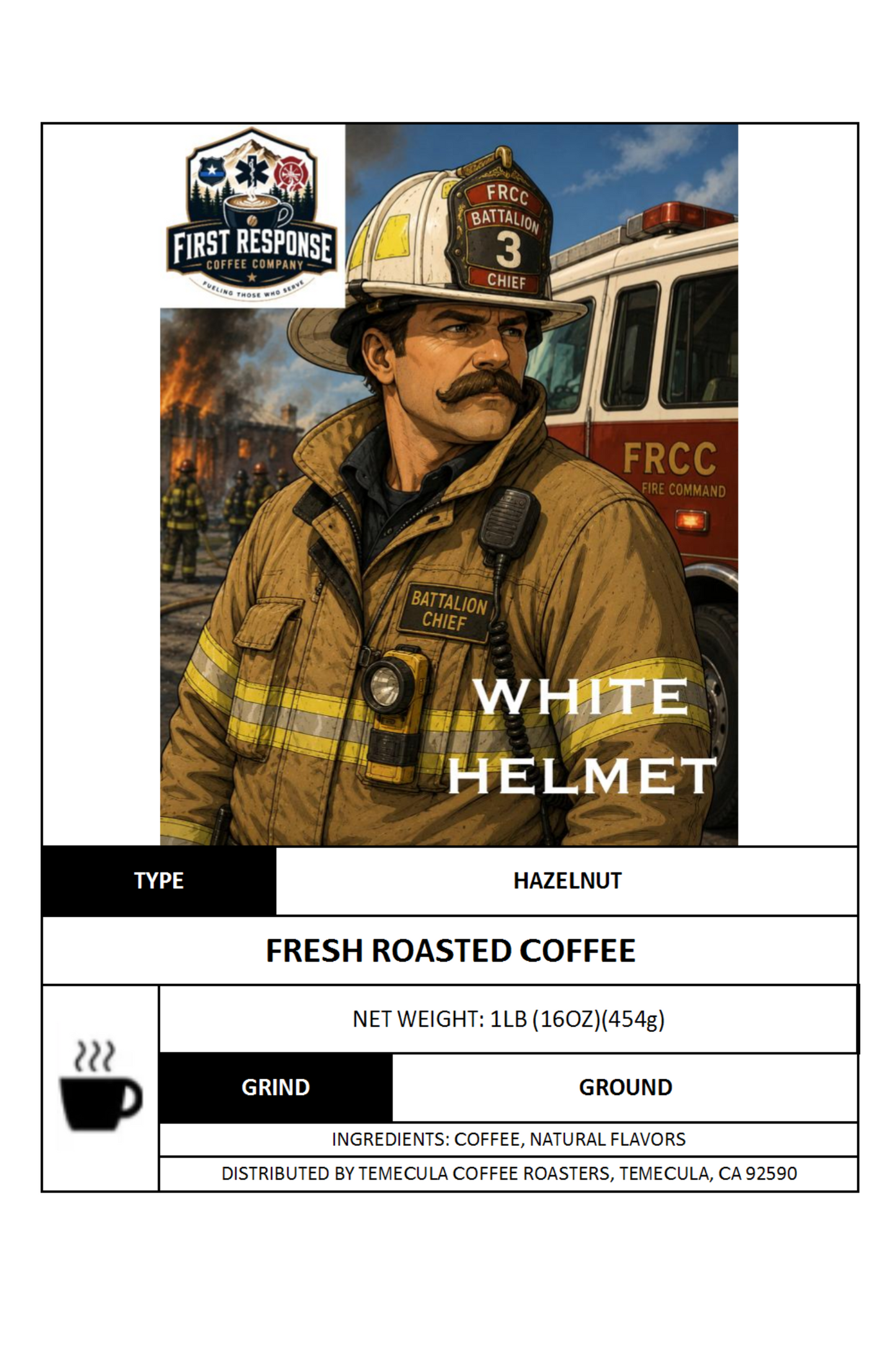 White Helmet (Hazelnut)